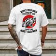 Most Old Men Motogp Mens Back Print T-shirt Gifts for Men