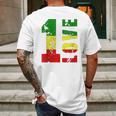 One Love Jamaica Apparel Rasta Reggae Music Caribbean Pride Mens Back Print T-shirt Gifts for Men