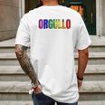 Orgullo Flag Lgbtq For Pride 2019 Mens Back Print T-shirt Gifts for Men