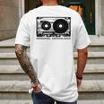 Original Download Retro Cassette Tape Music Mens Back Print T-shirt Gifts for Men