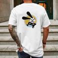 Oswald The Lucky Rabbit Mens Back Print T-shirt Gifts for Men