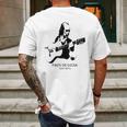 Paco De Lucia Silhouette Vintage Mens Back Print T-shirt Gifts for Men