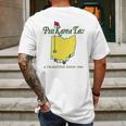 Phi Kappa Tau Fraternity Golf Comfort Colors Mens Back Print T-shirt Gifts for Men