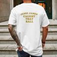 Pittsburgh Dad Jesse James Caught That Ball Mens Back Print T-shirt Gifts for Men