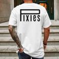 Pixies Band Logo Music Band Logo Black Mens Back Print T-shirt Gifts for Men