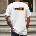 Porn Hub Mens Back Print T-shirt Gifts for Men