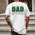 Portland State University Proud Dad Parents Day 2020 Mens Back Print T-shirt Gifts for Men