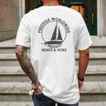 Prestige Worldwide Funny Cool Boats And Hoes Graphic Mens Back Print T-shirt Gifts for Men