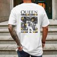 Queen Official Live Concert Blocks Mens Back Print T-shirt Gifts for Men