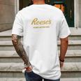 Reeses Peanut Butter Cup Mens Back Print T-shirt Gifts for Men