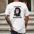 Rick Sanchez Revolution Mens Back Print T-shirt Gifts for Men