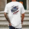 Ripped Buell Mens Back Print T-shirt Gifts for Men