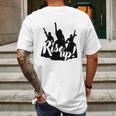 Rise Up Hamilton Young Scrappy Hungry Graphic Mens Back Print T-shirt Gifts for Men