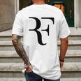 Roger Federer Basic Mens Back Print T-shirt Gifts for Men