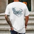 Sea Emperor Transparent Subnautica Underwater Fish Mens Back Print T-shirt Gifts for Men