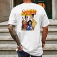 Seinfeld Goal Mens Back Print T-shirt Gifts for Men