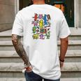 Simpsons X Keith Haring Mens Back Print T-shirt Gifts for Men