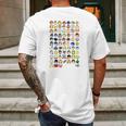 Smash Bros Ultimate Life Stocks Mens Back Print T-shirt Gifts for Men