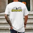 Snoopy Sleep Mens Back Print T-shirt Gifts for Men