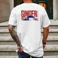 Spice Girls Ginger Spice Mens Back Print T-shirt Gifts for Men