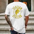 Stallion Italian Mens Back Print T-shirt Gifts for Men