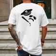 State Warden Mens Back Print T-shirt Gifts for Men