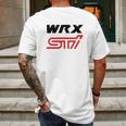 Subaru Wrx Sti Logo Mens Back Print T-shirt Gifts for Men