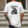 Sublime Santeria Skeleton Mens Back Print T-shirt Gifts for Men