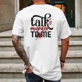 Talk Murder To Me True Crime Fan Gift Crime Junkie Mens Back Print T-shirt Gifts for Men