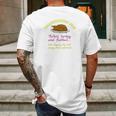 Talkin Turkey Football Staying Away From Politics Mens Back Print T-shirt Gifts for Men