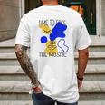 Time To Face The Mosaic Mens Back Print T-shirt Gifts for Men