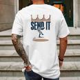 Trevor Bauer Send It Mens Back Print T-shirt Gifts for Men