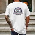 Tunnel To Towers Foundation American Flag Mens Back Print T-shirt Gifts for Men