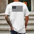 United States Of America Vintage Flag Usa American Marine Corp Force Usmc Mens Back Print T-shirt Gifts for Men