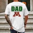 University Of Minnesota Proud Dad Parents Day 2020 Mens Back Print T-shirt Gifts for Men