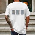 Van Gogh Van Goghing Van Gone Mens Back Print T-shirt Gifts for Men