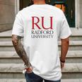 Vavd Ladys Radford University Mens Back Print T-shirt Gifts for Men