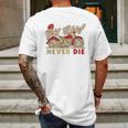 Vintage Motorcycle Native Chief Motorcycle Bikers Gift Mens Back Print T-shirt Gifts for Men