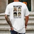 Wanted Harriet Tubman Angela Davis Assata Shakur Mens Back Print T-shirt Gifts for Men