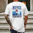 Wendy Peffercorn She Know Exactly What She’S Doing Mens Back Print T-shirt Gifts for Men