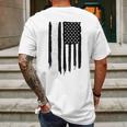 Wheel Spin Addict Chevelle Usa Flag Mens Back Print T-shirt Gifts for Men