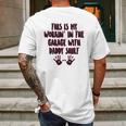 This Is My Working In The Garage With Daddy Baby One Piece Mens Back Print T-shirt Gifts for Men