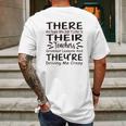 They Are Driving Me Nuts Interesting 2022 Gift Mens Back Print T-shirt Gifts for Men