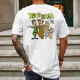 Yogi Bear Squad Mens Back Print T-shirt Gifts for Men