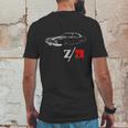 1969 Camaro Z28 Vintage T-Shirts Mens Back Print T-shirt Funny Gifts