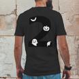 2 Name Charater Dracula Pumpkin Ghost Boo Raven Mens Back Print T-shirt Funny Gifts