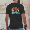 43 Years Of Being Awesome Vintage Limited 43Th Birthday 1979 Mens Back Print T-shirt Funny Gifts