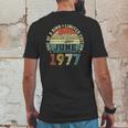 44 Years Old Birthday Awesome Since June 1977 44Th Birthday Mens Back Print T-shirt Funny Gifts