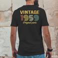 60Th Birthday Gift Vintage 1959 Classic Mens Back Print T-shirt Funny Gifts