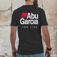 Abu Garcia For Life Mens Back Print T-shirt Funny Gifts